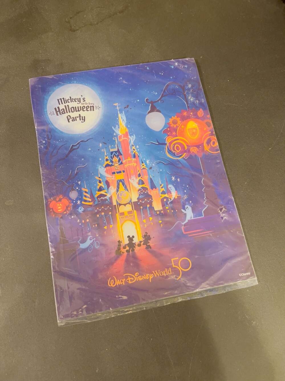 Walt Disney World Mickey's Not-So-Scary Halloween Party Lithograph Print